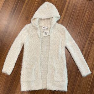 Nordstrom’s cardigan with hood. Girls Medium.